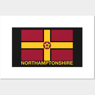 Northamptonshire County Flag - England Posters and Art